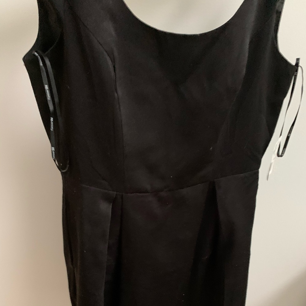 Black mini dress